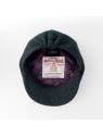 Zielony kaszkiet z wełny Harris Tweed